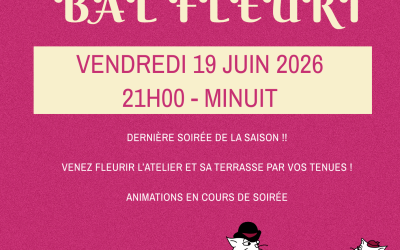 Soirée bal fleuri